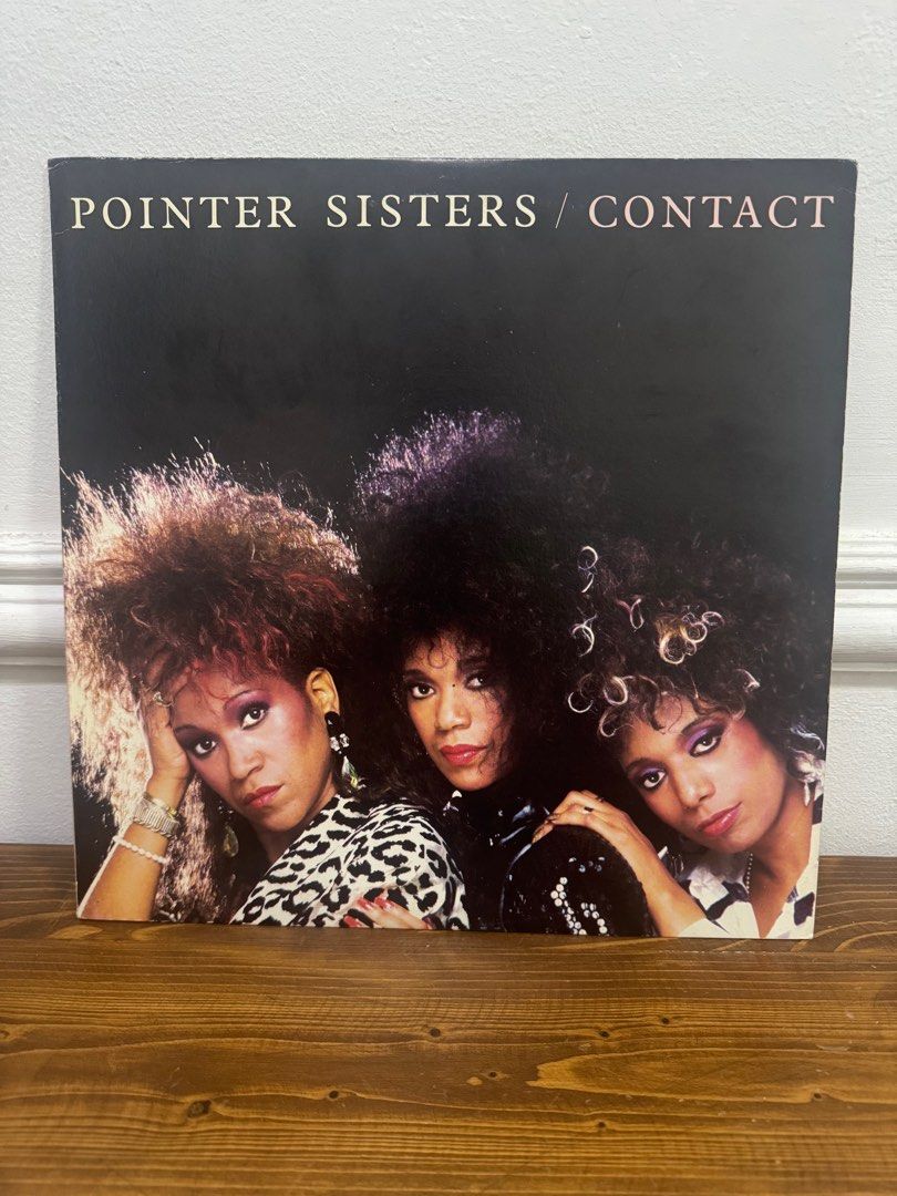 POINTER SISTER “CONTACT” (Category: Vinyls) located in Cainta. Submitted by e.collections (Listing ID 1397777195, Image 1). Description: Pointer Sisters “Contact” 12-inch vinyl record Disc condition: excellent Sleeve condition: excellent Made in USA.