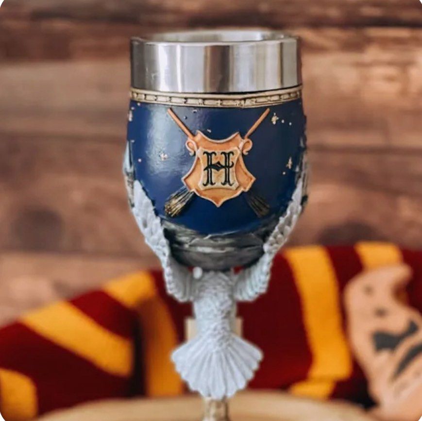 Ravenclaw Hogwarts Collectible Goblet (Category: Figurines & Statues) located in Paranaque City. Submitted by mihox (Listing ID 1397729649, Image 3). Description: Material:Resin, Stainless Steel Height:19cm .