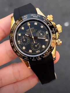 ❬定製❭Seiko mod 採用精工vk63石英機芯 計時碼功能 39mm   附送精美錶盒64205550596354110