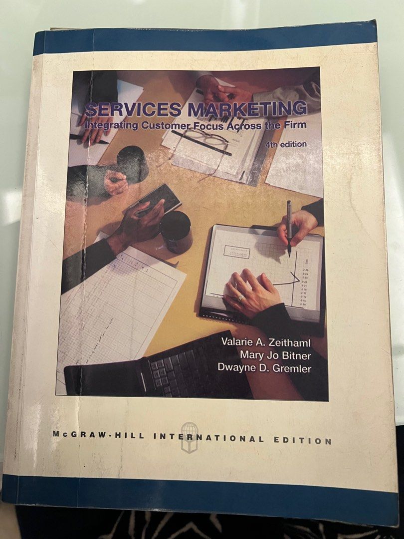 Services Marketing 4th Edition (Category: Textbooks) located in Manila. Submitted by cococrunch13 (Listing ID 1397711057, Image 1). Description: - Services Marketing, 4th Edition - By Zeithaml, Bitner, and Gremler - Published by McGraw-Hill International Edition - Comprehensive coverage of services marketing - Price: ₱300.