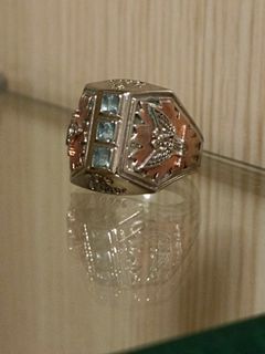 鑲藍寶石銀戒64246533045891110