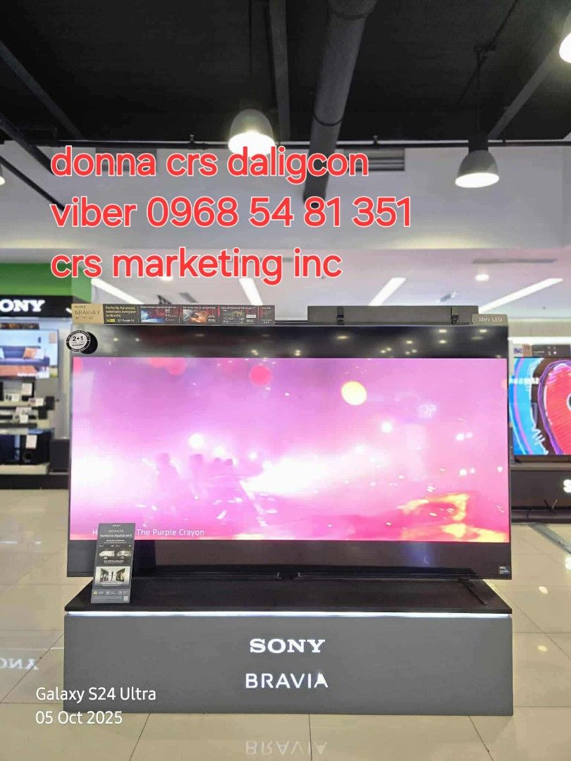 Sony bravia series 7 (Category: TV) located in Manila. Submitted by donnasagao03665 (Listing ID 1397695827, Image 2). Description: 🟨 SONY BRAVIA 7 SERIES MINILED 65XR70 75XR70 85XR70 GOOGLE TV SONY OLED TV BRAVIA 8 SERIES 55XR80 65XR80 55XR80M2 65XR80M2 🟨 BRAVIA 5 SERIES 55XR50 - 58,500 65XR50 - 67,700 75XR50 - 104,000 98XR50 - 229,000 BRAVIA 7 SERIES K65XR70 - 90,300 K75XR70 - 145,000 K85XR70 - 217,900 BRAVIA 8 SERIES K55XR80M2 - 89,900 K65XR8