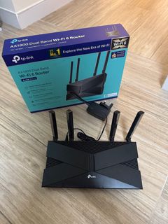 TP-Link AX1800 Dual Band Wi-Fi 6 Router64180454547587110
