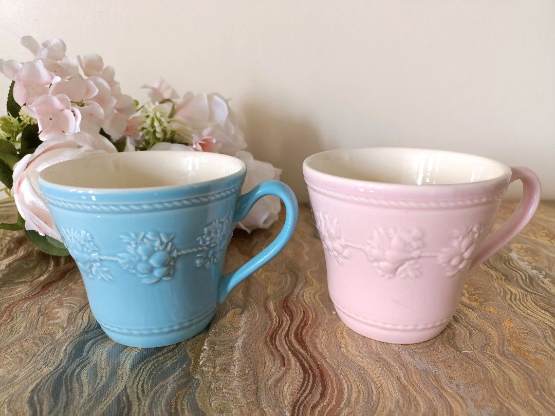 Wedgewood couple mugs (Category: Coffee & Tea Tableware) located in Mandaluyong City. Submitted by diynanay (Listing ID 1397714666, Image 1). Description: 1500 each 2800 for both price is negotiable.