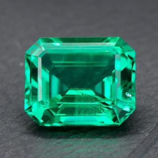 Wholesale Lab Grown Columbia Emeralds Hydrothermal Hand Cutting Emerald Cut With Cracks Inclusions Inside Selectable AGL Certifi64193055151363110
