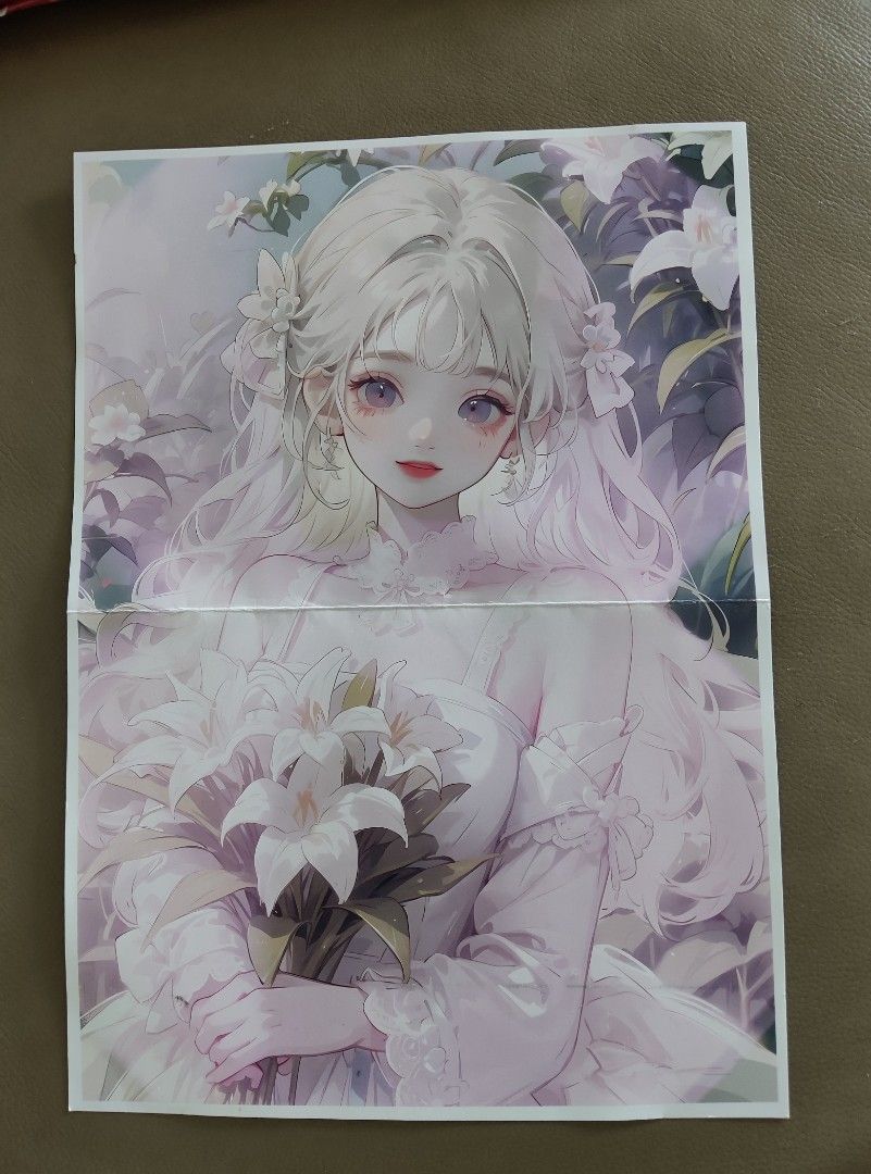 1000 Pieces Puzzle (Anime girl in flowers) Hobbies Toys Toys 1000 Pieces Puzzle (Anime girl in flowers) Hobbies Toys Toys