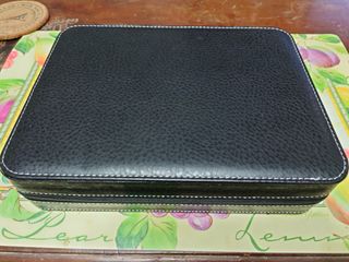 黑色皮革手錶收納盒 8 Watch Bay black color64242315246723110