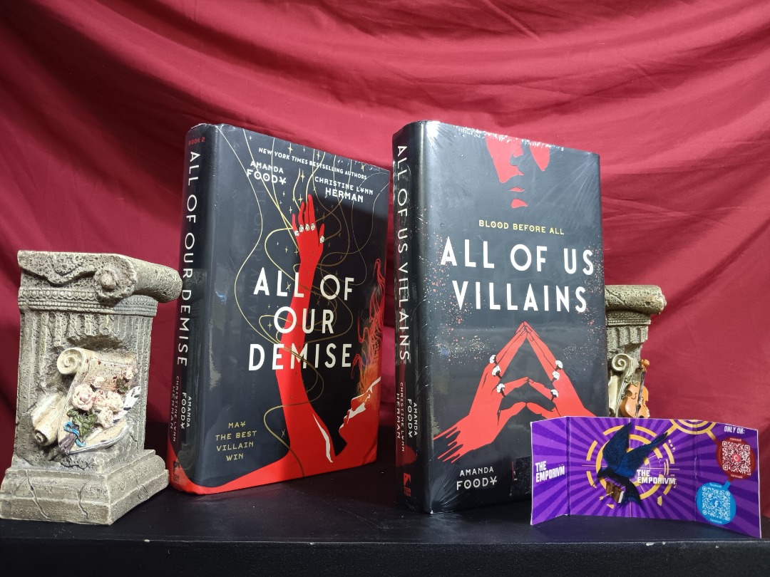 All of Us Villains series/duology US Hardcovers (sealed, All of