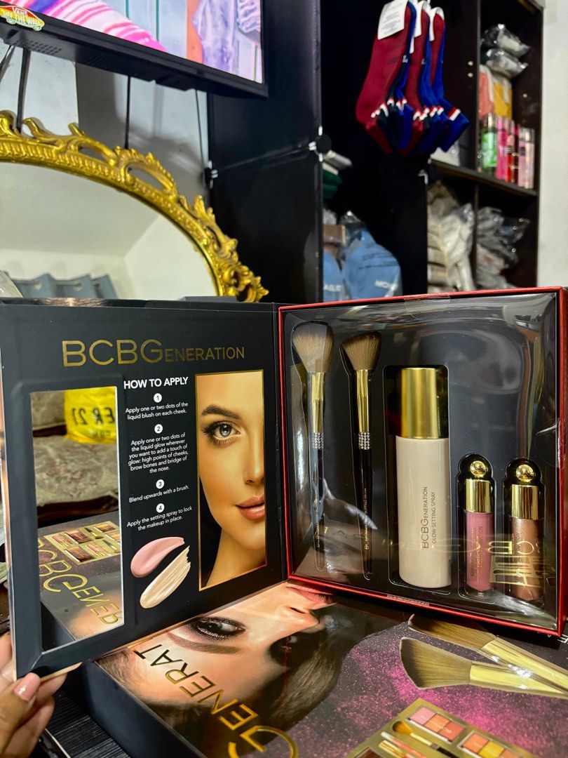 💯 Original 🇺🇸 BCBGeneration 5pc Blush & Glow Face Essentials (Category: Makeup) located in Baguio. Submitted by bbwifeyshopus (Listing ID 1397829894, Image 1). Description: O N H A N D ✨ Unleash your inner glow with BCBGeneration Makeup Collection! ✨ From everyday glam to night-out elegance 😘 This collection has everything you need to look effortlessly stunning. 💋 💄 Imported from the U.S. 🎁 Perfect for gifting or treating yourself! 📦 Avai