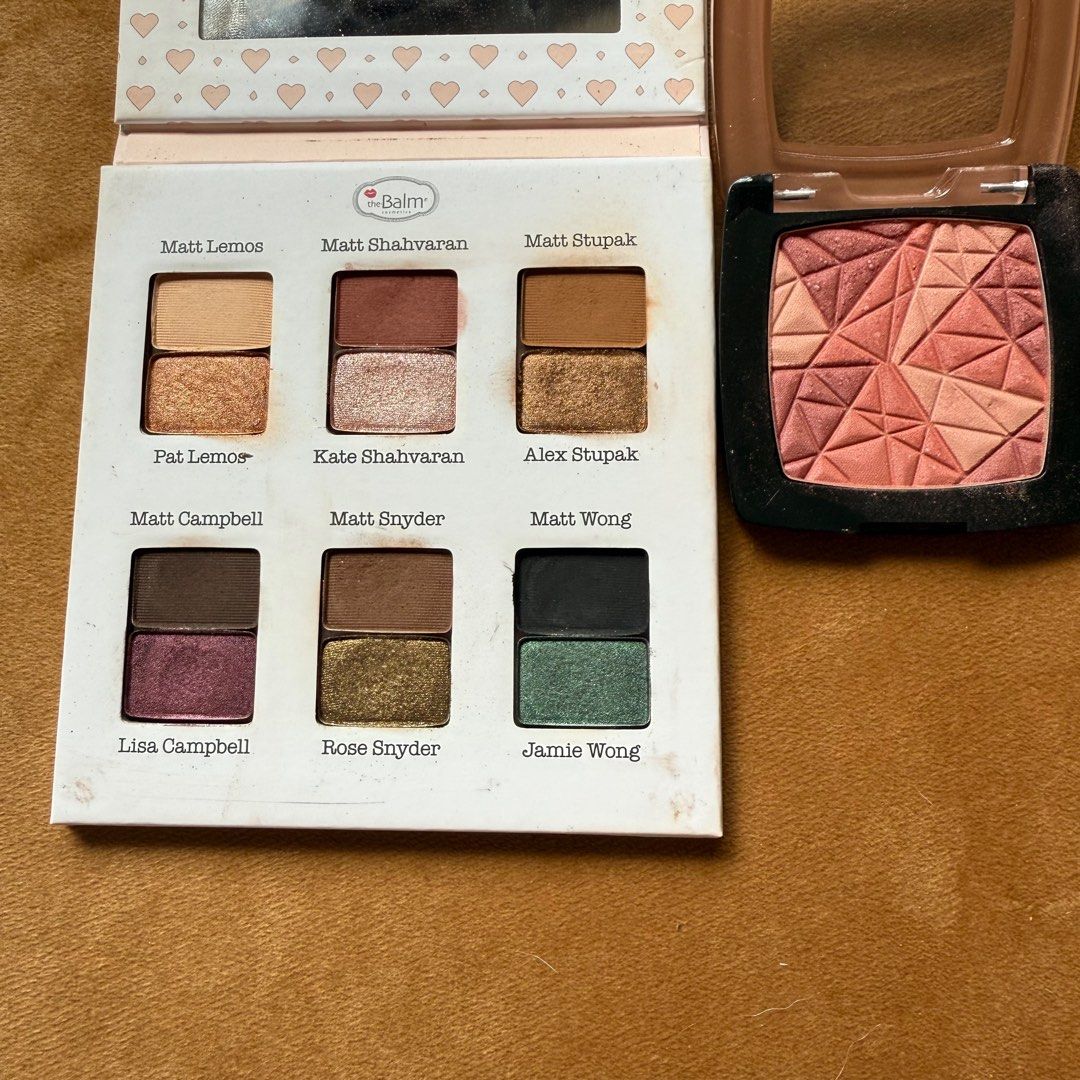 Bundle - thebalm eyeshadow palette + catrice blush (Category: Makeup) located in Taguig. Submitted by Mrs.Harris (Listing ID 1397833832, Image 1). Description: .