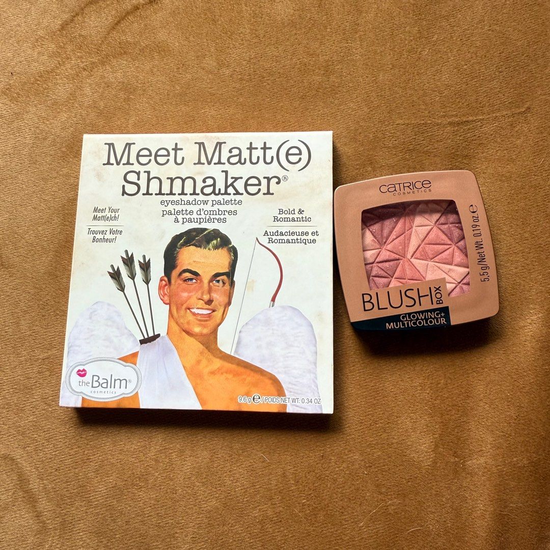 Bundle - thebalm eyeshadow palette + catrice blush (Category: Makeup) located in Taguig. Submitted by Mrs.Harris (Listing ID 1397833832, Image 2). Description: .