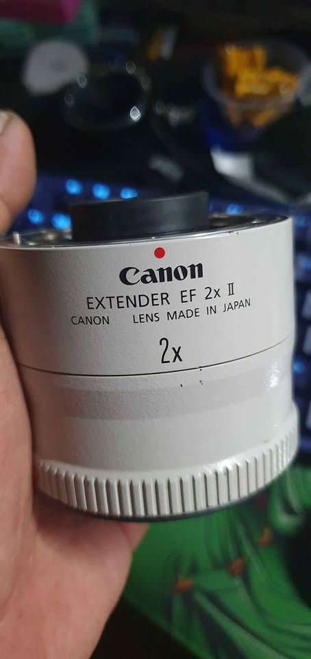 Canon 2x II teleconverter (Category: Cameras) located in Calamba. Submitted by brian4027 (Listing ID 1397803662, Image 2). Description: Clean glass Af working no issue sa functions Rfs. Mas ngagamit ko 1.4x .