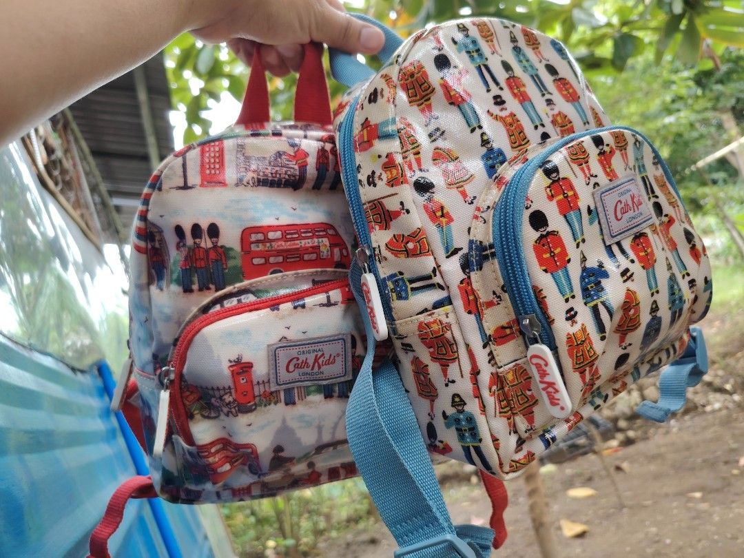 Cath Kidston bags for toddler (Category: Backpacks) located in Makati City. Submitted by Prettykids (Listing ID 1397960477, Image 2). Description: Authentic Cath Kidston Excellent Condition Size For toddler Super cutie in actual 😍 1,500 Bundle LOCATION:BATAAN MOP:GCASH COURIER:J&T EXPRESS.