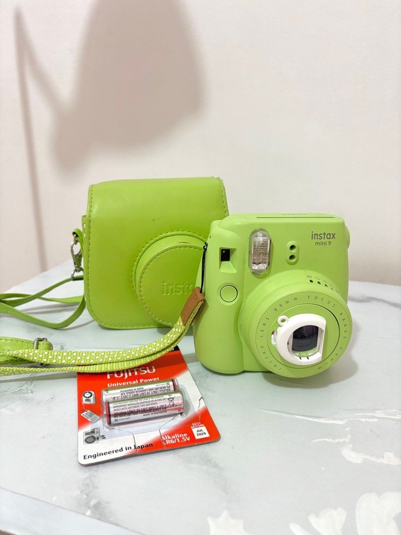 Fujifilm Instax Mini 9 - Lime Green (Category: Cameras) located in Taguig. Submitted by mnom05 (Listing ID 1397928291, Image 1). Description: - Fujifilm Instax Mini 9 instant camera (lime green) - Includes matching green camera case - Includes camera strap - Comes with Fujitsu Universal Power batteries - Ready to take instant photos! - Perfect for on-the-go memory capturing. Price negotiable 😊 message for more pictures and videos .