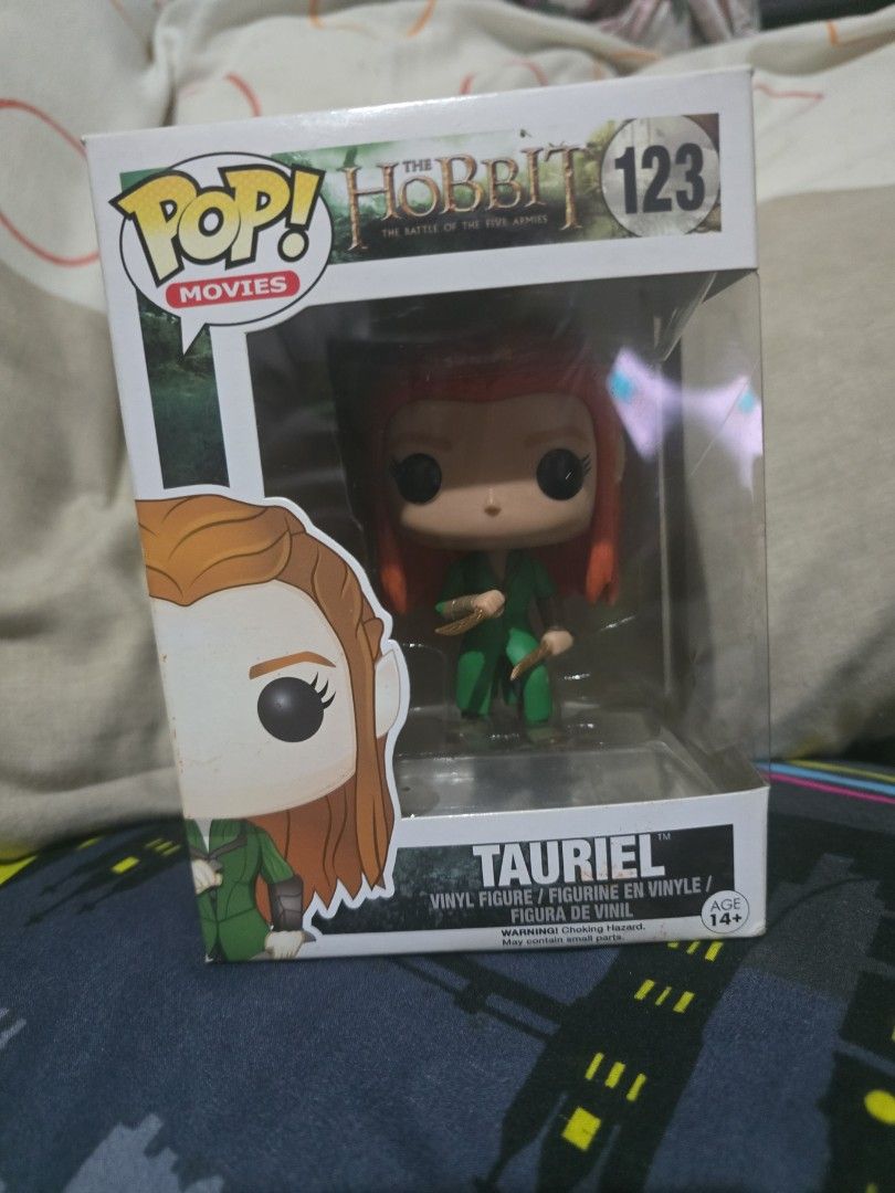 Funko Pop! Tauriel #123 The Hobbit (Category: Designer & Blind Box Toys) located in Pasig City. Submitted by pdlopez (Listing ID 1397799679, Image 1). Description: the Box condition is 8.5 to 9. never out of the box.