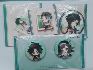 Genshin Impact Family Mart Collaboration In Taiwan ⭐️Special Merchandise Theme Will Be Available For Sale From Oct 1 (Standee, Keychain And Magnet Set) ⭐️From Oct 1 - Dec 31, You Can