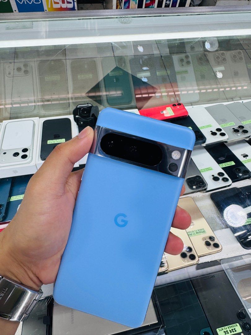 Google Pixel 8 Pro 128GB Openline US Variant (Category: Google Pixel) located in San Juan City. Submitted by Khalidmgdla08 (Listing ID 1397930772, Image 2). Description: FOR SALE | TRADE/SWAP Price: 23,000 On hand: Google Pixel 8 Pro✔️ 128GB ✔️ OPENLINE ✔️ US VARIANT ✔️ 100% Original ✔️ 99% Makinis ✔️ 99% Smooth ✔️ NOT REFURB ✔️ NO HIDDEN ISSUES ✔️ NEVER BEEN REPAIRED ✔️ TEST TO SAWA✔️ FREE 3-UTOOLS ✔️ ANY MODEL OF IPHONE AND SAMSUNG ARE AVAILABL