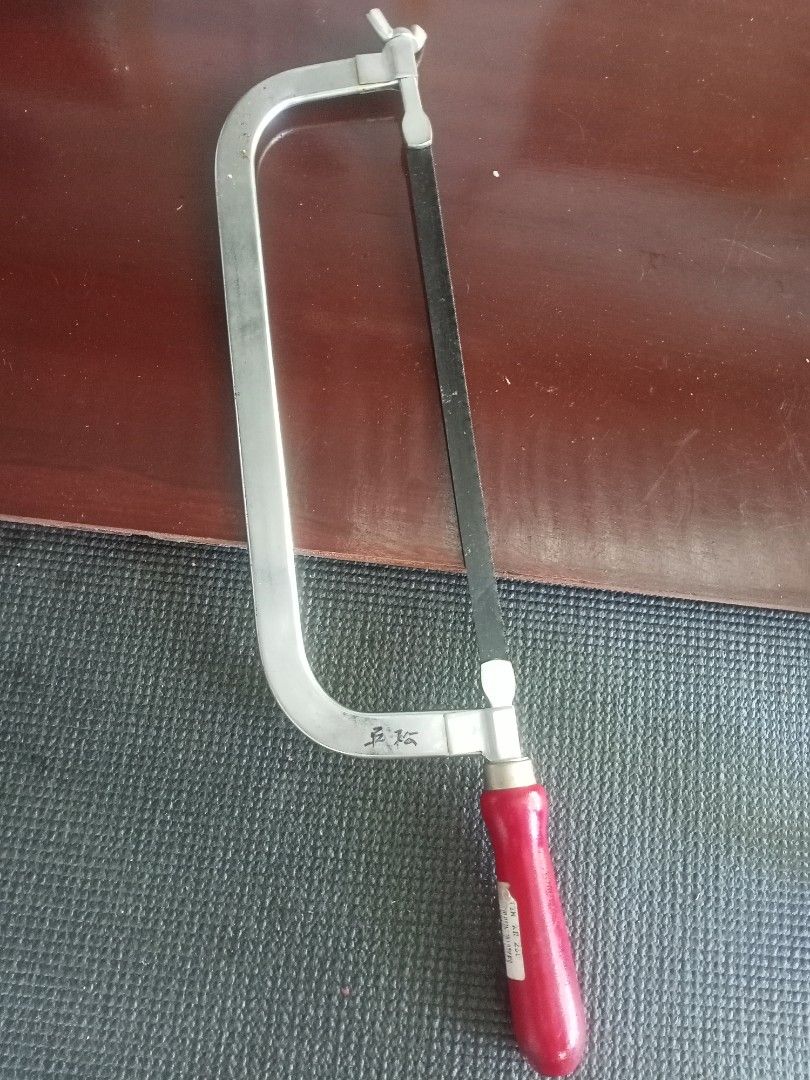 Hacksaw with blade - Japan (Category: Construction Tools & Equipment) located in San Isidro. Submitted by thankugeri87256 (Listing ID 1397889408, Image 2). Description: This is a Japan surplus item, minor flaws and scratches are barely normal but still in good workinh condition..
