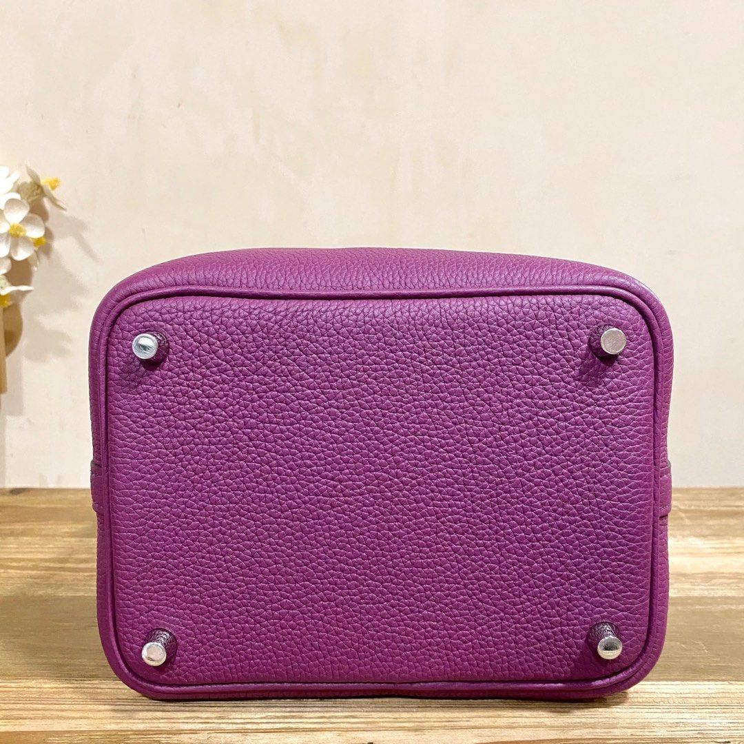 Hermes Picotin 18 Anemone SHW (Category: Luxury Bags & Wallets) located in Quezon City. Submitted by __12345 (Listing ID 1397866196, Image 3). Description: - Preorder (2 weeks eta) 💜 - 9.5/10 condition - Color: P9 Anemone - Stamp Z - Includes dustbag, box, lock & key, and entrupy - Available for meet ups/delivery - Detailed photos available upon request - Guaranteed authentic or money back! Open to sourcing requests! Send us a message 💌🛍️.