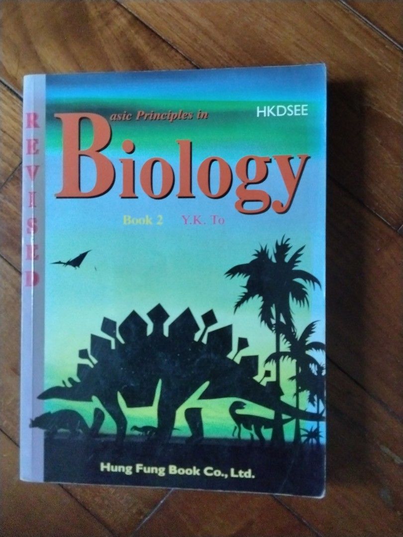 HKDSEE Basic Principles in Biology (Book 1-6) DSE Bio 恐龍書, 興趣及遊戲, 書本 ...