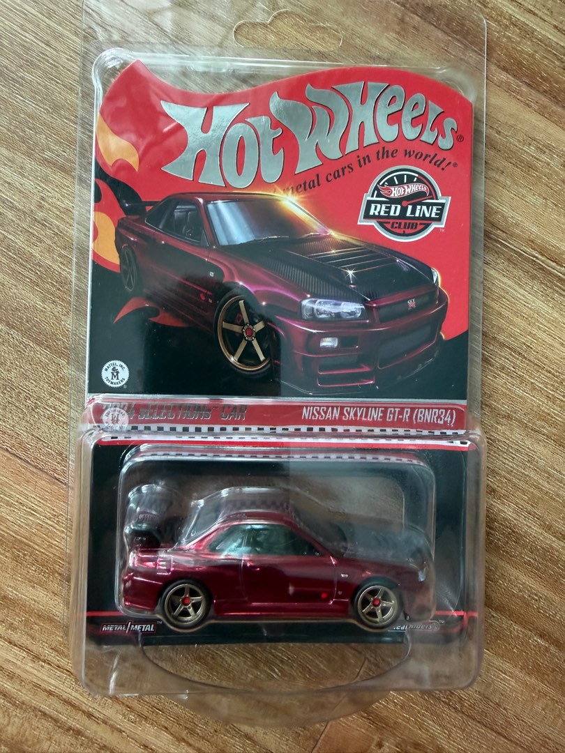 2024 Hot Wheels RLC Exclusive Nissan Skyline GT-R BNR34