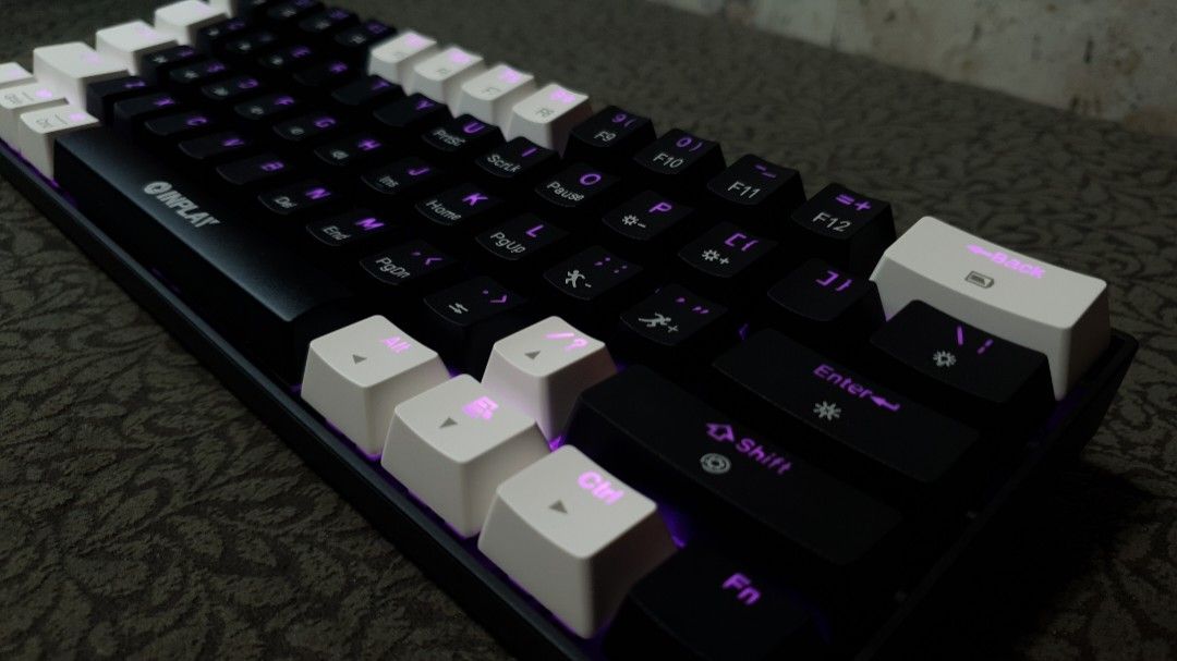 InPlay SK610 RGB Mechanical Keyboard (Tri-Mode Wireless / 61 Keys /mix ...