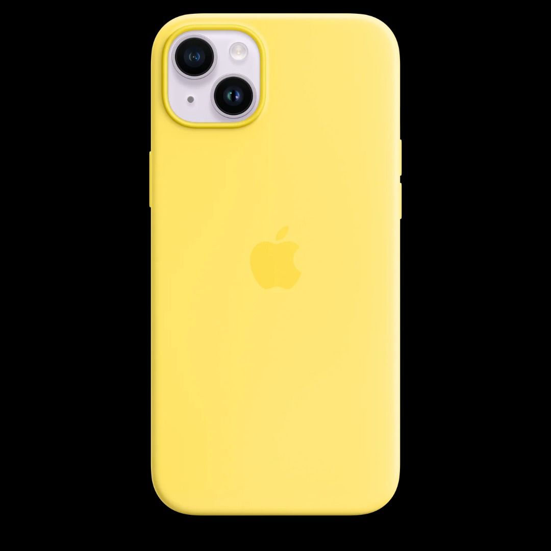 Authentic iPhone 14 Silicone Case with MagSafe - Sunglow (Category: Cases & Sleeves) located in Makati City. Submitted by savedeal (Listing ID 1397879992, Image 3). Description: Designed by Apple to complement iPhone 14, the Silicone Case with MagSafe is a delightful way to protect your iPhone. Authentic. Decluttering..