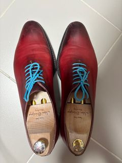 Burgundy shoes For Sale Dress Shoes Carousell Singapore