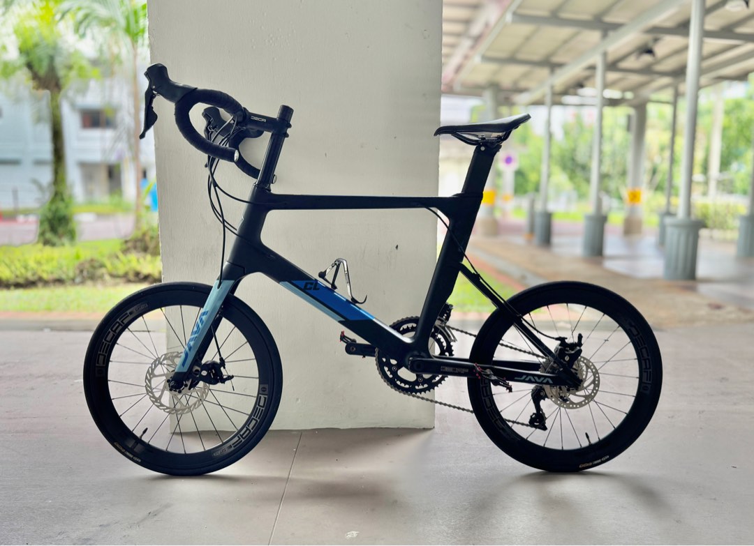 Java Mini Velo CL CB 22 Speed Carbon Fibre (Drop Bar) Bicycle, Sports ...