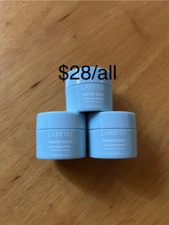 Laneige water bank moisture cream 補濕滋潤面霜 (3 pcs)64238421514498110