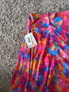 Talbots Top Tee Womens Plus Size 1X Pullover Split V Neck Paisley Short