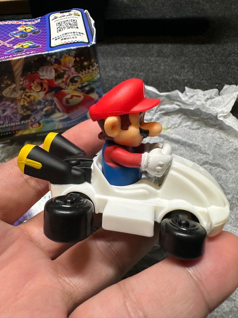 Mario Kart (Happy Meal) - Mario (Category: Vehicle & Diecast Models) located in Pasig City. Submitted by plip03 (Listing ID 1397846504, Image 3). Description: Good As New Selling as is Box not in good condition Pasig loc.