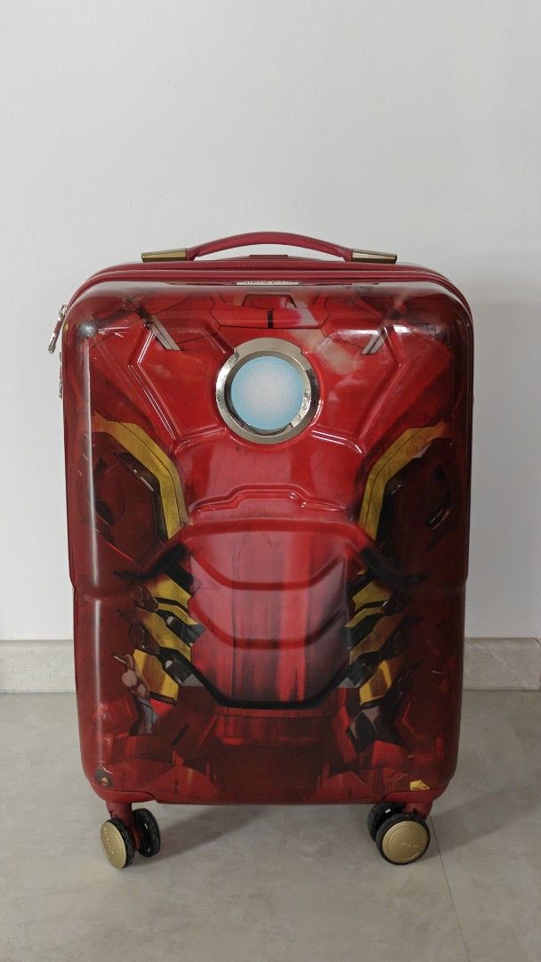 Marvel Iron Man Suitcase, Hobbies Toys, Travel, Luggage on Carousell