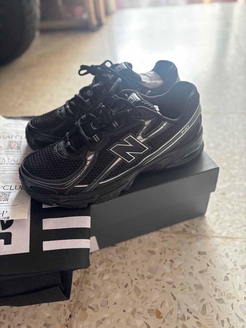 NEW BALANCE 740 BLACK SILVER