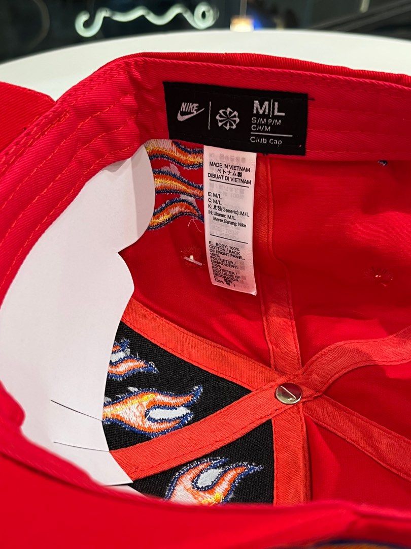 Nike OG flames ( Lowest ) (Category: Caps & Hats) located in Manila. Submitted by jmdvm (Listing ID 1397955943, Image 3). Description: NIKE OG FLAMES 🔥 OSFA FEEL FREE TO ASK DM FOR MORE INFO .