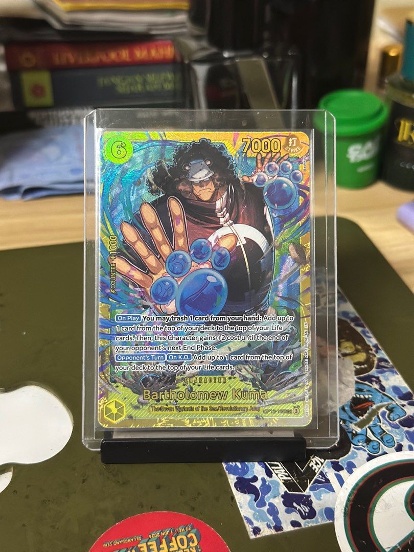 Coffret Ultraboost One Piece 12 – Bartholomew Kuma 119 Secrète + 9 Cartes – Français