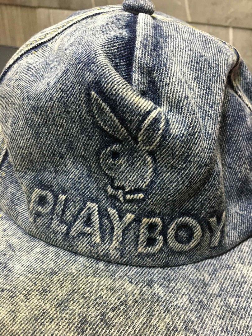 Playboy and Luckee Headwear Caps (Category: Caps & Hats) located in Bayugan. Submitted by riclothz (Listing ID 1397903985, Image 3). Description: - 350 each - take two 600 - Available: Two caps - Cap 1: Denim, Playboy logo - Cap 2: Black, pink accents, "Las Vegas" design, Luckee Headwear (100% cotton).