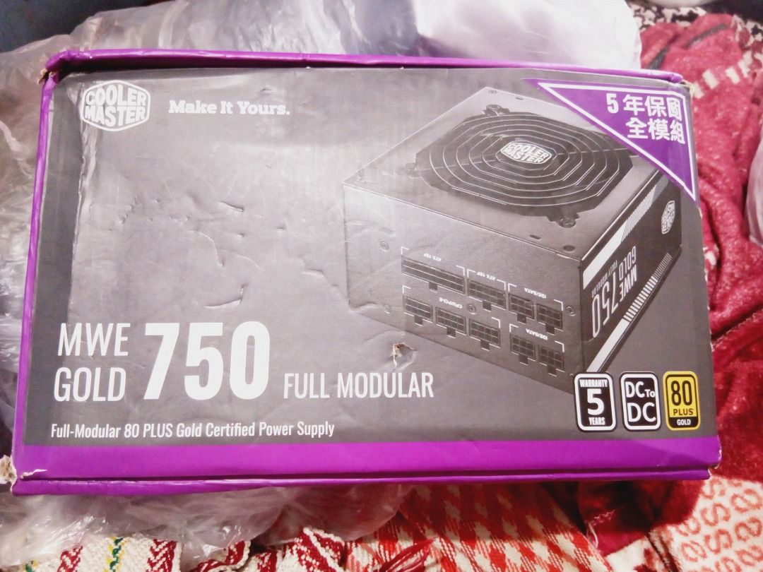 Power Supply Cooler Master + Antec both 750W GOLD (Category: Other Accessories) located in Baguio. Submitted by pass-sa-barat (Listing ID 1397860332, Image 1). Description: PSU aspack pareho 750W Gold Coolermaster x1 Antec x1 coolermaster may box with connectors and cables naman both working .