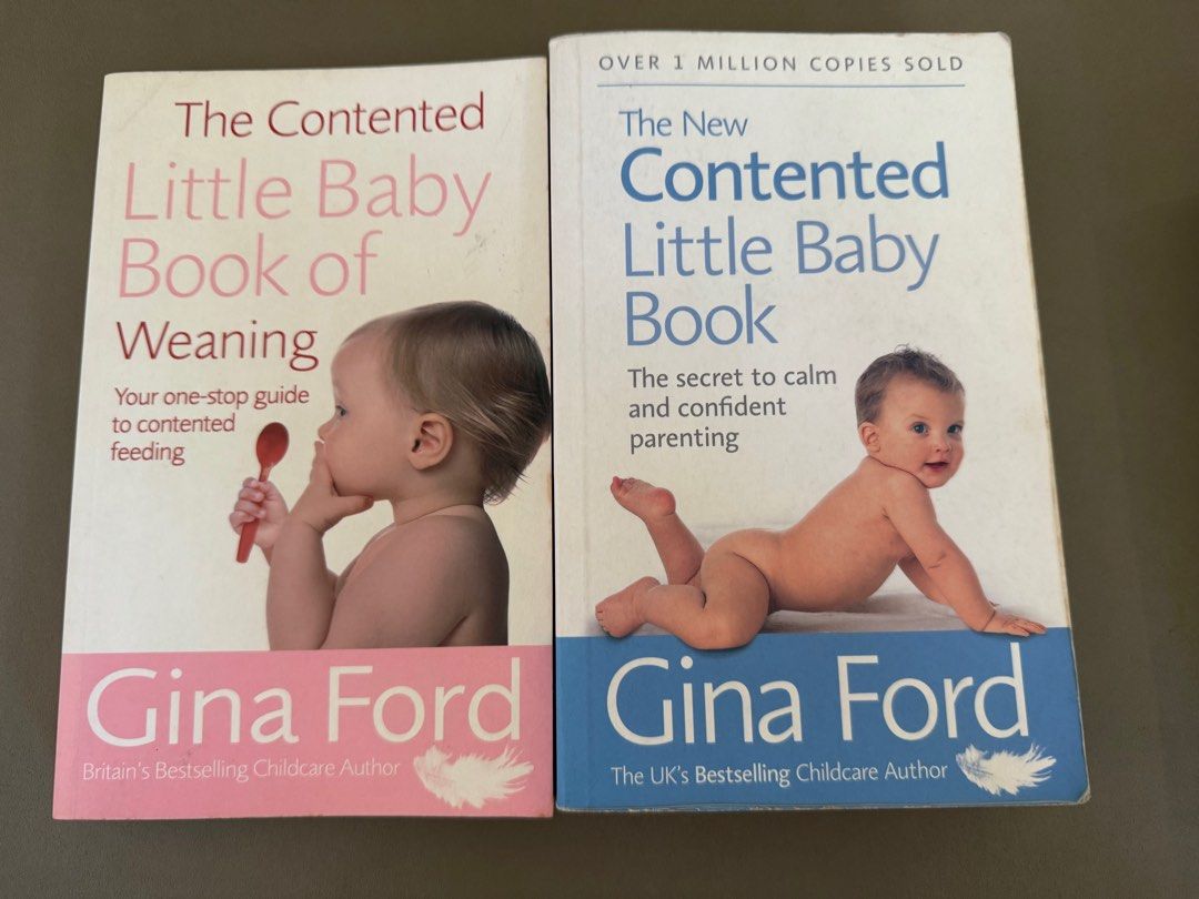 Preloved books for new moms (Category: Storybooks) located in Quezon City. Submitted by aml2020 (Listing ID 1397833133, Image 3). Description: What To Expect The First Year - Heidi Murkoff (great condition) The Contented Little Baby Book - Gina Ford The Contented Little Baby Book of Weaning - Gina Ford The Sensational Baby Sleep Plan - Alison-Scott Wright *last 3 books good condition with some natural stains on sides only .