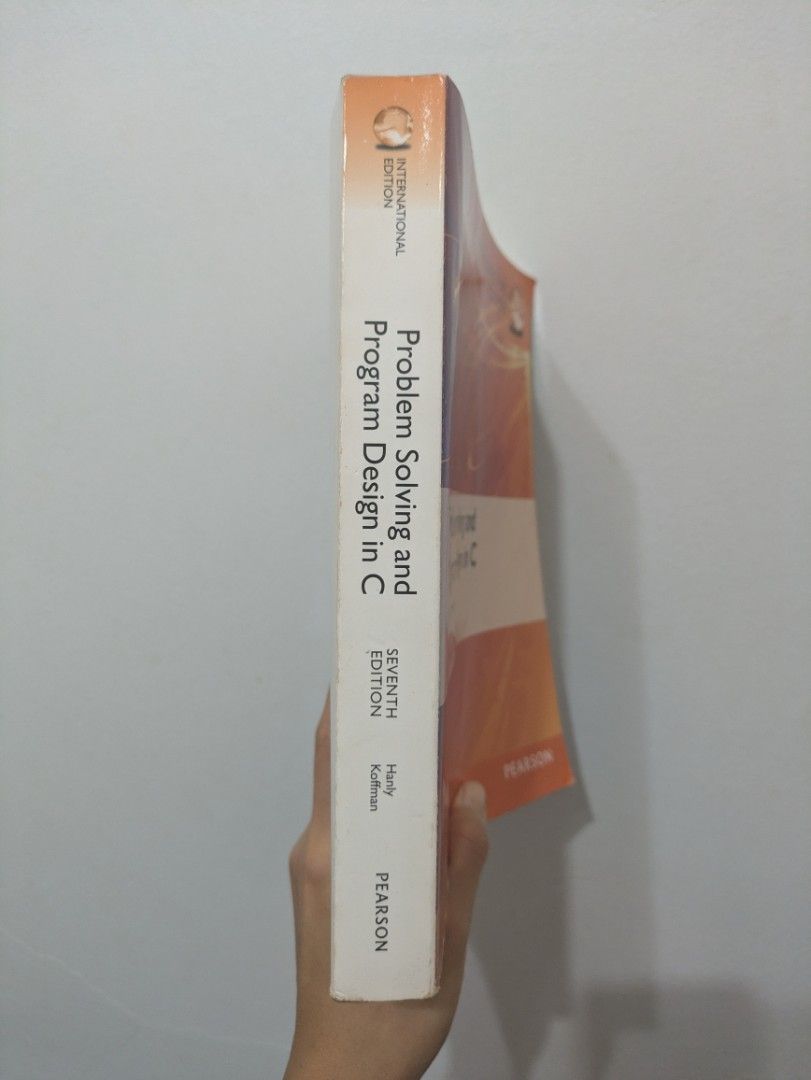 Problem Solving and Program Design in C Textbook - 7th Edition, Hobbies ...