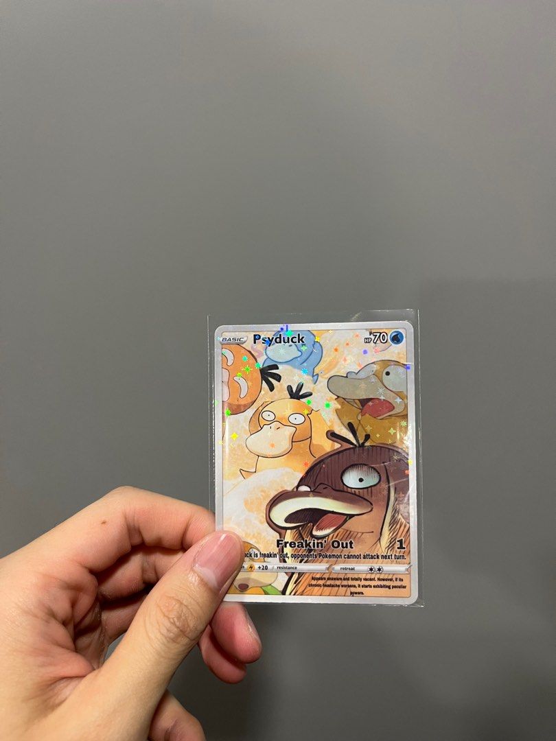 Psyduck Pokemon TCG Custom Card Proxy, Hobbies & Toys, Toys & Games on  Carousell