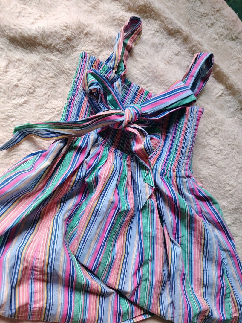 Ralph Lauren dress and Romper (Category: Babies & Kids Fashion) located in Makati City. Submitted by Prettykids (Listing ID 1397959618, Image 3). Description: Ralph Lauren Size 3 and 4 Like new Condition LOCATION:BATAAN MOP:GCASH COURIER:J&T EXPRESS.