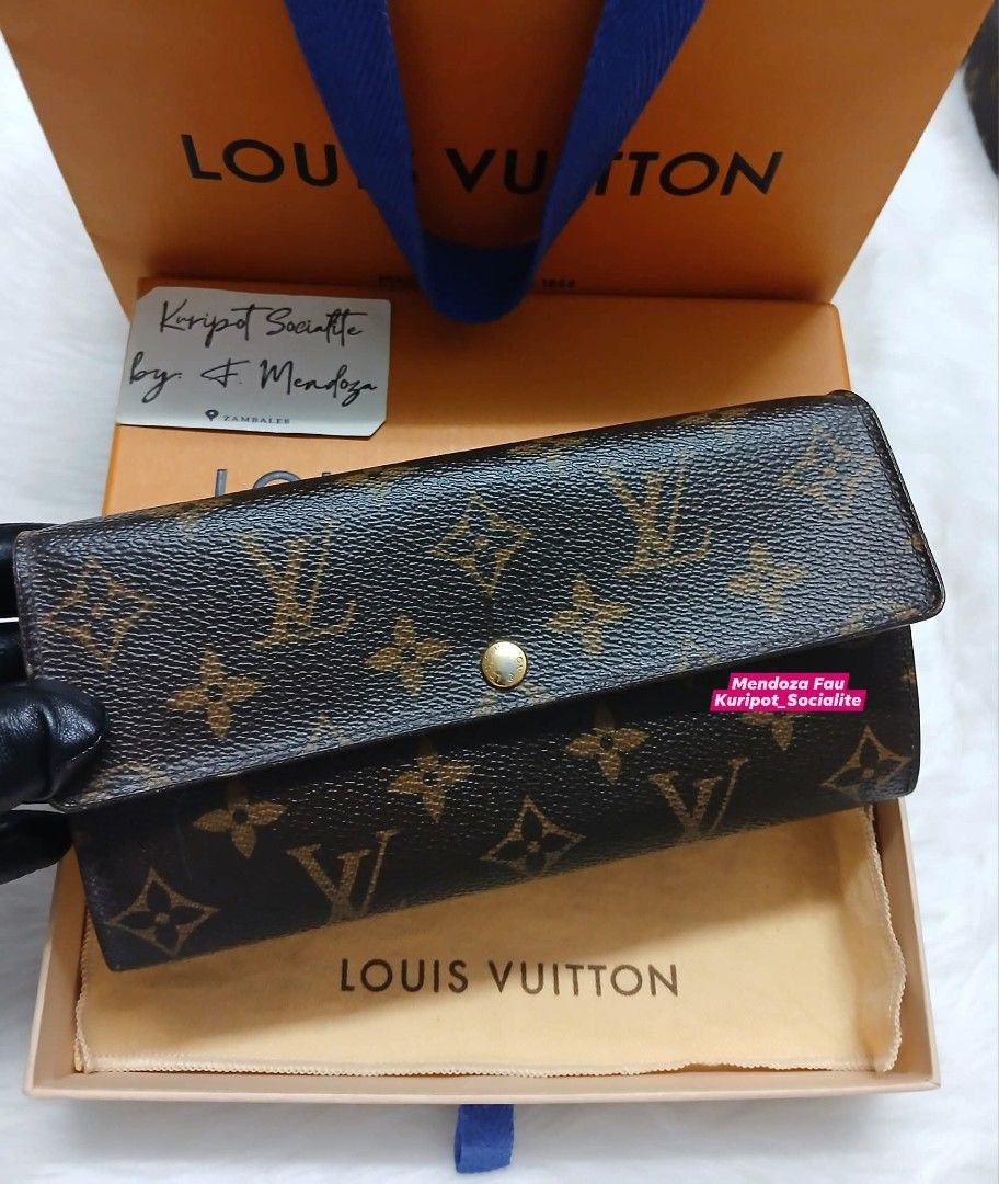 Rare Authentic LV Sarah Fleuri wallet (Category: Luxury Bags & Wallets) located in Iba. Submitted by kuripot_socialite (Listing ID 1397946890, Image 2). Description: Guaranteed authentic/orig Limited edition.Hard to find. Normal sign of usage only W/orig LV box & paperbag ✅️LAYAWAY.