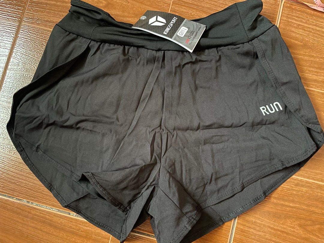 Running Shorts (Category: Shorts) located in Manila. Submitted by heyymmich (Listing ID 1397808748, Image 1). Description: never been used with tag wrong size po na order size large can fit size 29-30 .