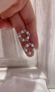 S925銀天然極光淡水珍珠耳環4-4.5mm 極光鏡面 媲美日本akoya珍珠耳釘64241108020355110