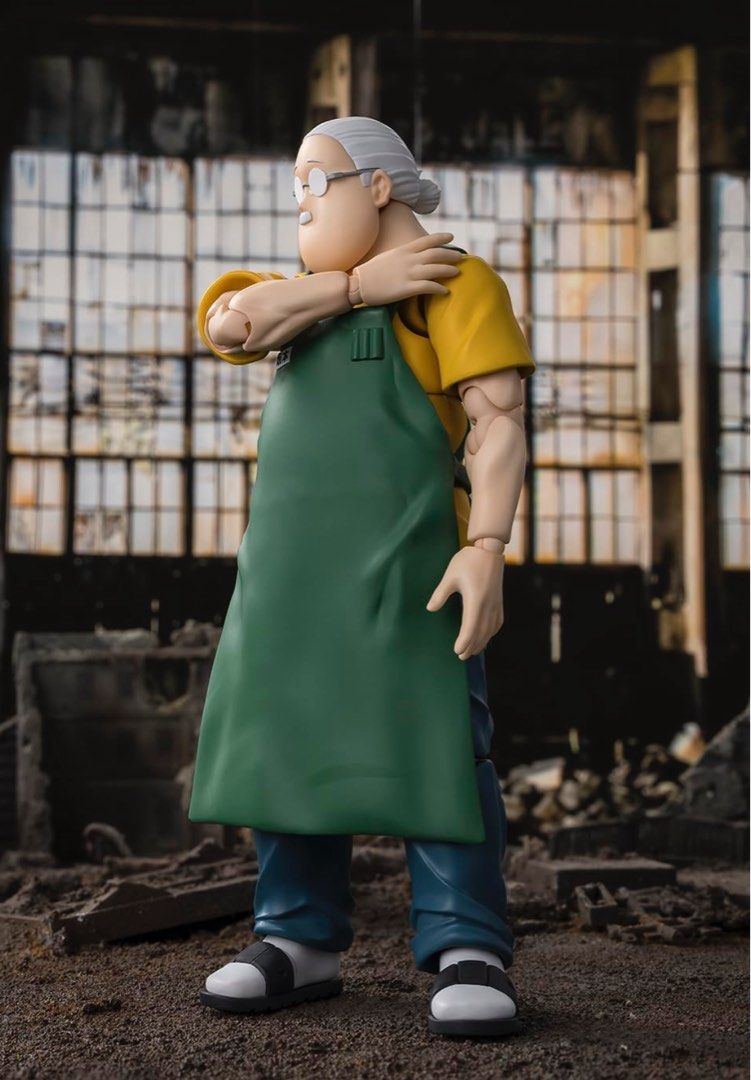 Sakamoto Days s.h.figuarts (Category: Figurines & Statues) located in Manila. Submitted by duchco (Listing ID 1397844264, Image 2). Description: - Articulated action figure - Character in yellow shirt, green apron, and blue pants - Includes interchangeable faceplates - Comes with multiple interchangeable hands - Accessories: Knife and gun - Well-detailed - Ideal for collectors and fans.