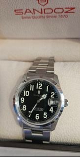 SANDOZ 山度士, 瑞士製 EX1, 2834-2 自動機械錶, 37mm64208318678145110