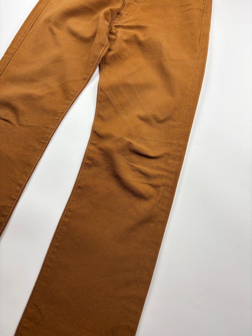 Studio D Artisan Duck Pants (Category: Jeans) located in Makati City. Submitted by ragrepository (Listing ID 1397958938, Image 3). Description: Studio D Artisan Duck Pants Tagged as 30 Waist- 28” Front rise-10.5” Back rise-13” Inseam-32.5” Outseam-43” Thigh-11” Knee-8.5” Leg opening-8” Condition-9/10 Flaw- Minimal signs of wear .