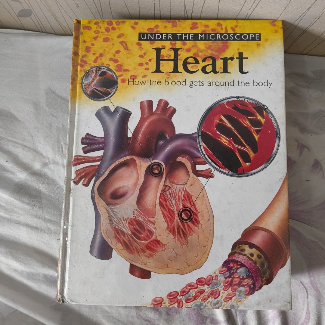 Under the Microscope Series - Human Body Books (Encyclopedia) (Category: Textbooks) located in Pasig City. Submitted by faeclothing (Listing ID 1397791596, Image 2). Description: - 8-book set from the "Under the Microscope" series. - Topics covered: heart, skeleton, digestion, making life, breathing, senses, muscles, and the brain. - Explores different aspects of the human body. - Great for young science and biology enthusiasts. - Features titles