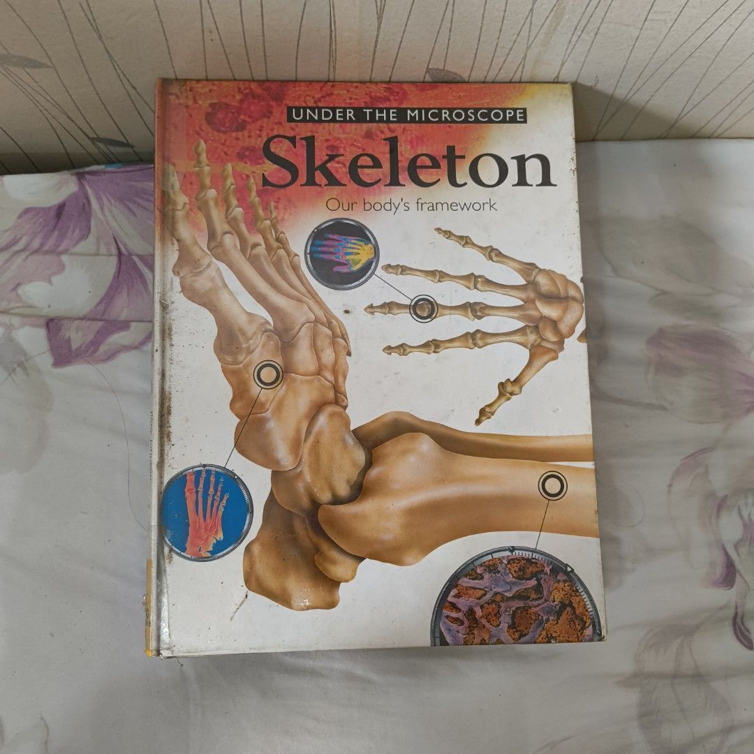 Under the Microscope Series - Human Body Books (Encyclopedia) (Category: Textbooks) located in Pasig City. Submitted by faeclothing (Listing ID 1397791596, Image 3). Description: - 8-book set from the "Under the Microscope" series. - Topics covered: heart, skeleton, digestion, making life, breathing, senses, muscles, and the brain. - Explores different aspects of the human body. - Great for young science and biology enthusiasts. - Features titles